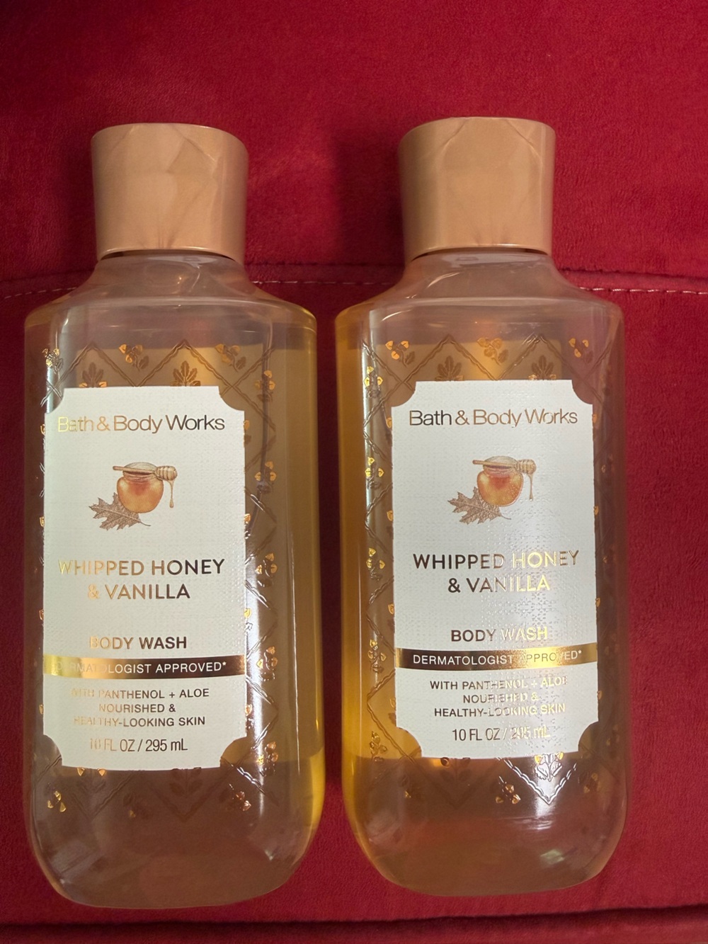 BBW 2pc Whipped Honey & Vanilla Body Wash